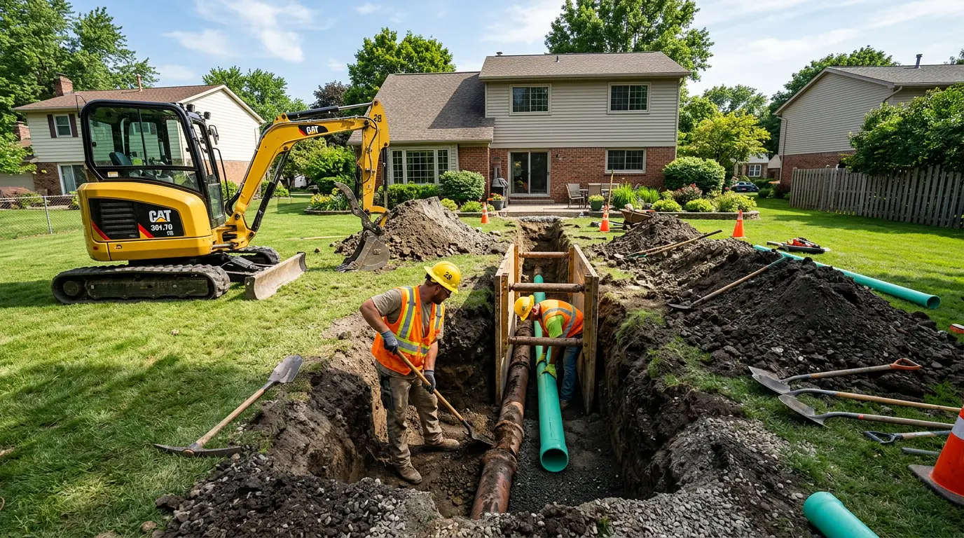 Sewer Backup in Livonia, MI